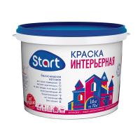 Старт Краска .14кг для стен/потолков 