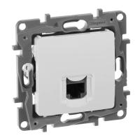 Легранд 672241 Розетка комп. RJ45 категория 5 UTP Белая