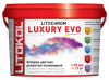 Литохром затирка LUXURY EVO LLE 125 дымчатый серый 2кг